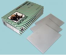 Губка абразивная SUPERFINE p 400 (20шт.уп) Индаза