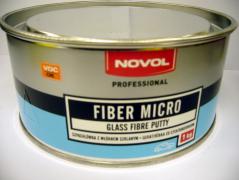 Новол шпатлевка со  стекловолокном 1,0кг  МИКРО