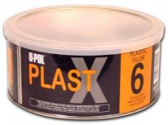 PLAST X 6 Шпатлевка  с повышенной адгезией для пластика 0,6л/1,13кг PLAS/6