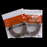 Двустор.Пеноакр.лента,0,8мм, 9мм х 10м, серая 511322 RoxelPro