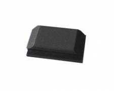 WDK-431003 Плоский ручной шлифовальный блок, , двусторонний (средней жесткости + жесткая) 70*125мм, velcro® липучка для крепления абразивов, материал- полиуретан