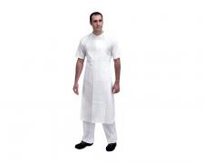 Фартук Z 40 против пыли и аэрозолей хим. веществ, белый, высокий, с поясом/150