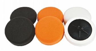 Полир. круг резьба М14  оранж. (жесткий) 49210 Хамелеон