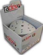 Р80 Абразивный круг на пленке d150мм 15 отв.  RADEX Platinum