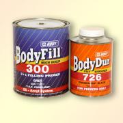 Грунт акриловый порозаполняющий 3:1 А-500 2К(1л+0,33л)  черный BODY