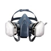 Полумаска силиконовая(М) 7502 3M