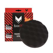 12320 BlackFox Полировальник поролоновый на липучке, 150мм х 25мм, мягкий, черный 1шт/уп