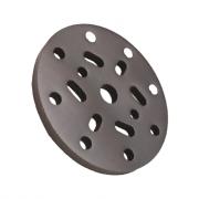 12420 BlackFox  Проставка для шлифования, мягкая, 150мм х 10мм, 15 отв 1шт/уп