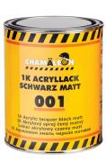 1К Эмаль черная матовая 1л арт.50010 Хамелеон