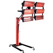 Инфракрасная сушка BQ 306 Инфракрасная передвижная сушка. Диапазон рабочих высот: 0,15…2,1м. Шесть элементов по 1000Вт, с таймером. Зона обогрева 1,6м х 1,2м.Zhaoqing