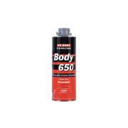 АКЦИЯ 2шт HB BODY PROLINE 650 (чёрный) 1 кг антигравийный состав на основе высокоочищенного каучука и акриловых смол.