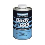 Лак HB BODY PROLINE 699 HS 2:1 SR  1л 2К высокоглянцевый лак с высоким содержанием сухого остатка. Удобное нанесение, глубокий блеск, устойчивость к царапинам, легкая полировка. Допускает добавление до 10% разбавителя BODY ACRYL 740.