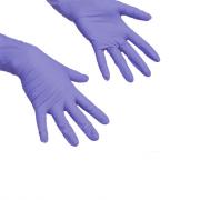 Перчатки нитрил,текстур.FORTESS,XL (голубые)
