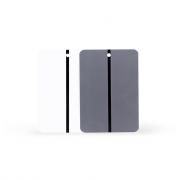 24022 Металлические тест пластины 10,5х15 см тёмно-серые"INP"