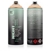 Краска с люминесцентным эффектом Оранжевая  NG2000 Montana NIGHTGLOW 0,4л