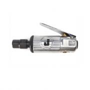 Пневматическая прямая ротационная минишлифмашинка для зачистки труднодоступных мест. Корпус из нержавеющей стали. Цанга Ø 6,5 мм, Ø диска Roloc до 45 мм, Ø абразива 6 мм, зачистного круга до 30 мм, давл. 6, бар, частота вращения ротора 22000 об/мин, масса