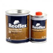 2К акриловый грунт 3+1 серый (0,5л + 0,167л) REOFLEX/6