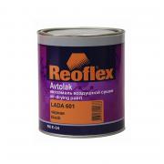 Черная матовая автоэмаль 1К 0,5л REOFLEX