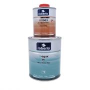 к-т Грунт Roberlo 2К, MEGAX M1 акриловый, светло серый, (5:1) 1л+0,25