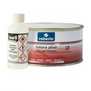 Шпатлевка Roberlo 2K, FUTURA PLUS 1л суперлёгкая