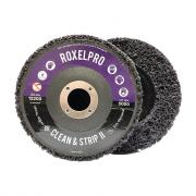 RoxelPro Пурпурный зачистной круг ROXPRO Clean&Strip II 100х13х6мм на шпинделе
