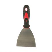 Шпатель "ПРОФИ" арт.10049-25  250мм из нержавеющей стали с двухкомпонентной ручкой (резина+пластик)