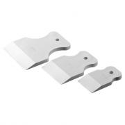 Шпателя резиновые белые 40/60/80мм арт.1027-Н3