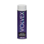 Краска белая-глянцевая Аэрозоль 500ml VOLVEX
