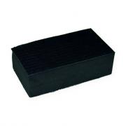 WDK-431001Плоский ручной шлифовальный блок, , двусторонний (очень мягкая + мягкая) 70*125мм, velcro® липучка для крепления абразивов, материал- полиуретан